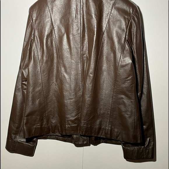 Preston & York Genuine Leather/Lambskin Jacket L - Picture 9 of 12